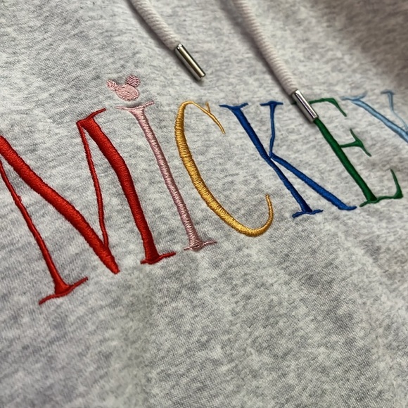 “H&M- Disney Embroidered Mickey Hoodie size XS” - Picture 4 of 8